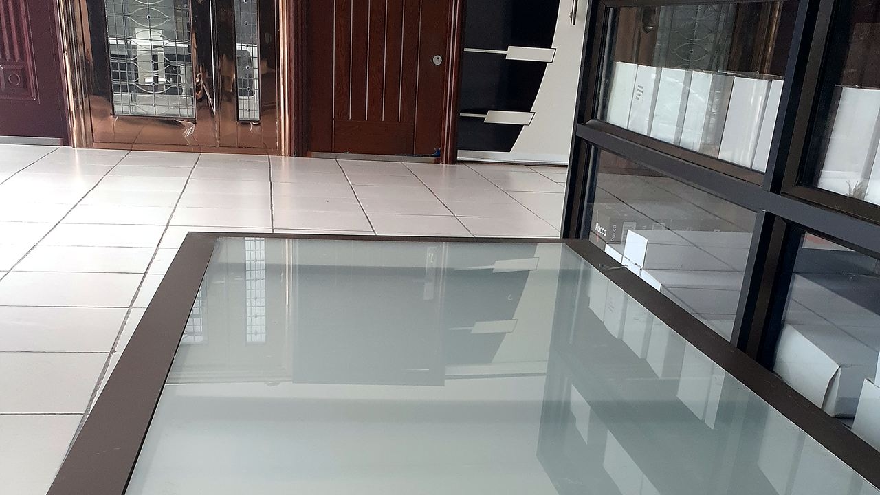 TJ Group aluminium and glass showroom